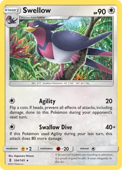 Swellow #104, Guardians Rising
