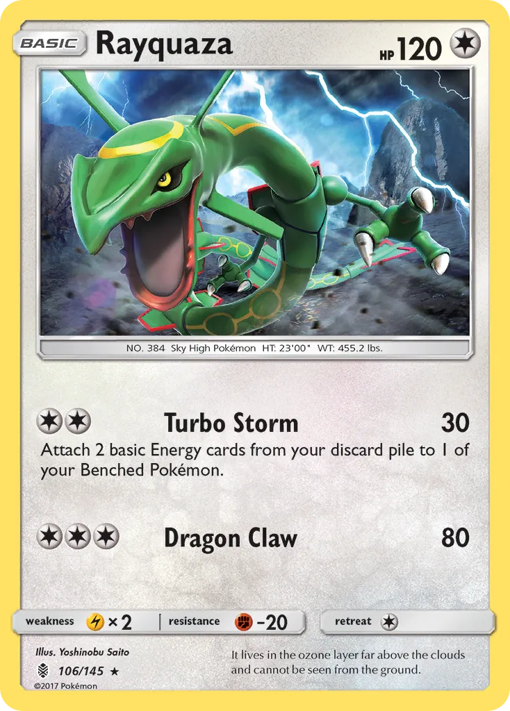 Rayquaza #106, Guardians Rising