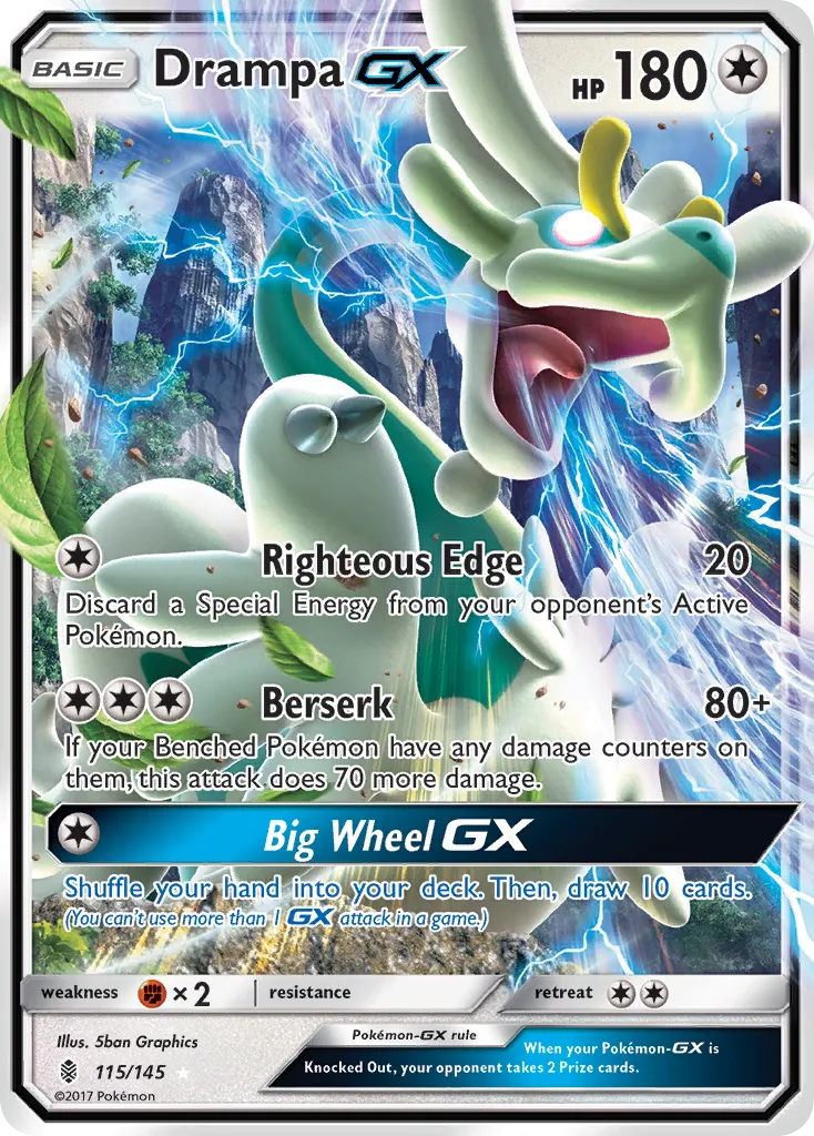 Drampa-GX #115, Guardians Rising