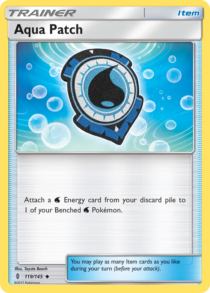 Aqua Patch #119, Guardians Rising League Cup-Staff