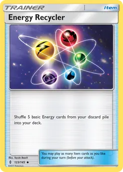 Energy Recycler #123, Reverse Foil