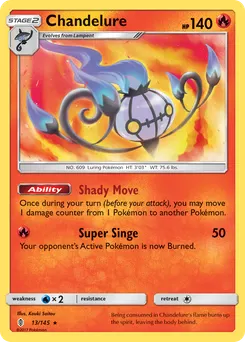 Chandelure #13, Standard