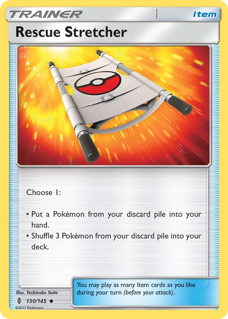 Rescue Stretcher #130, Guardians Rising Reverse Foil