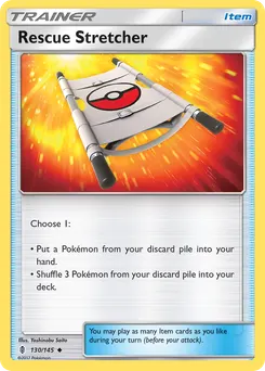 Rescue Stretcher #130, Reverse Foil