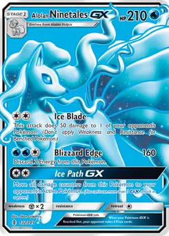 Alolan Ninetales-GX #132, Standard