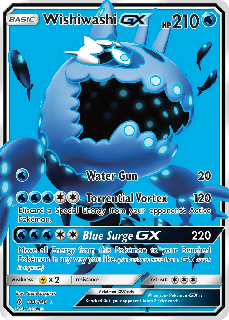 Wishiwashi-GX #133, Guardians Rising