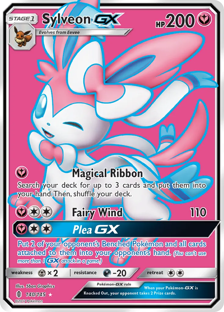 Sylveon-GX #140, Guardians Rising
