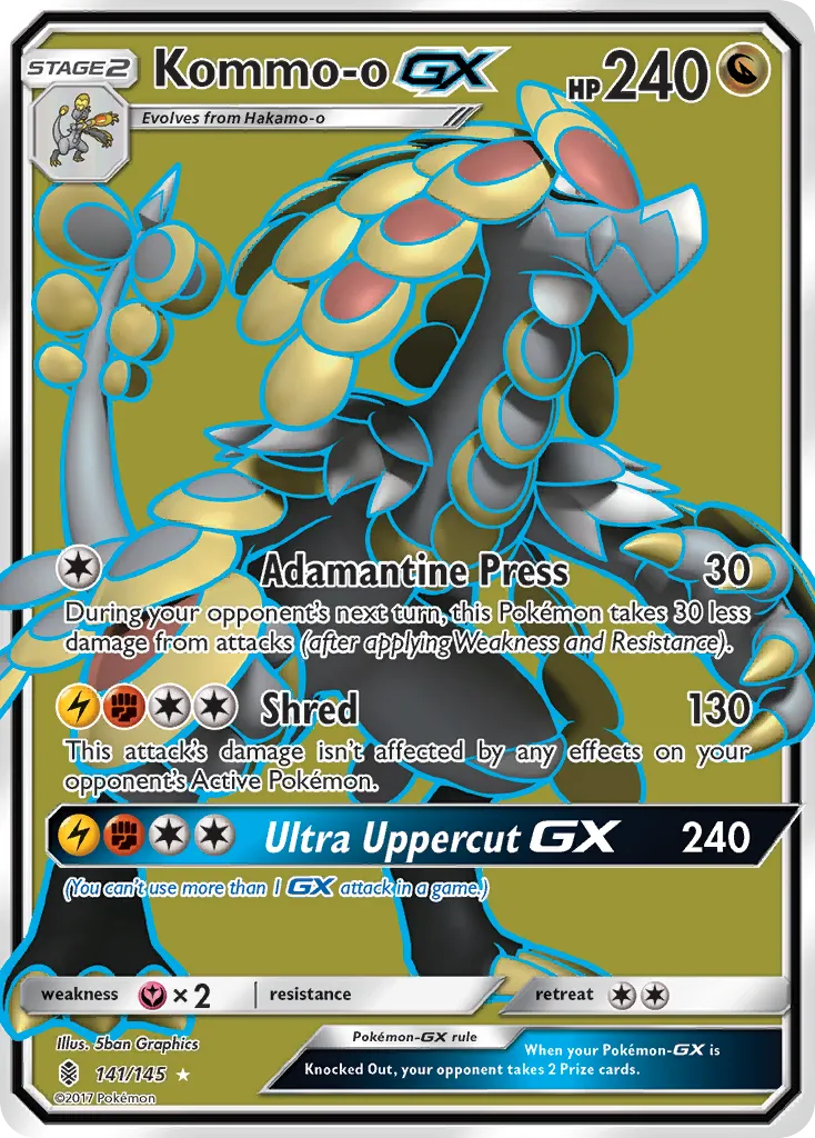 Kommo-o-GX #141, Guardians Rising