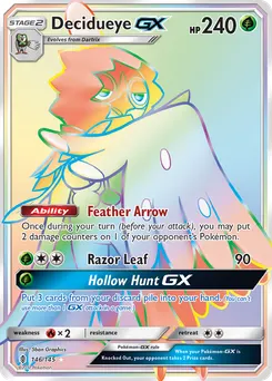 Decidueye-GX #146, Secret