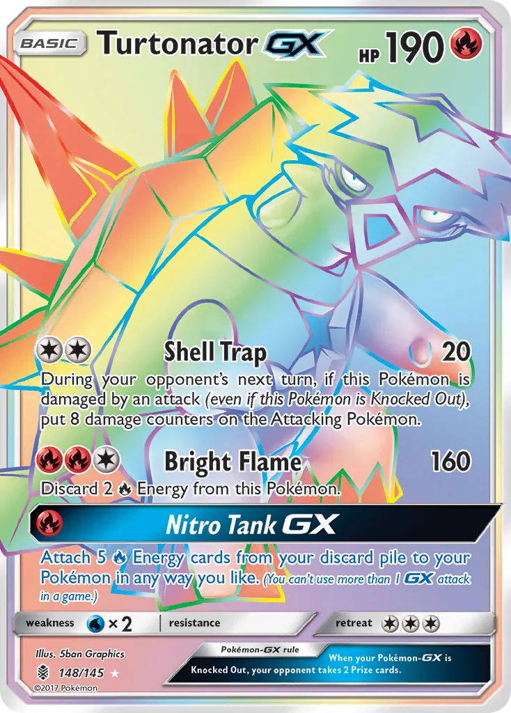 Turtonator-GX #148, Guardians Rising Secret