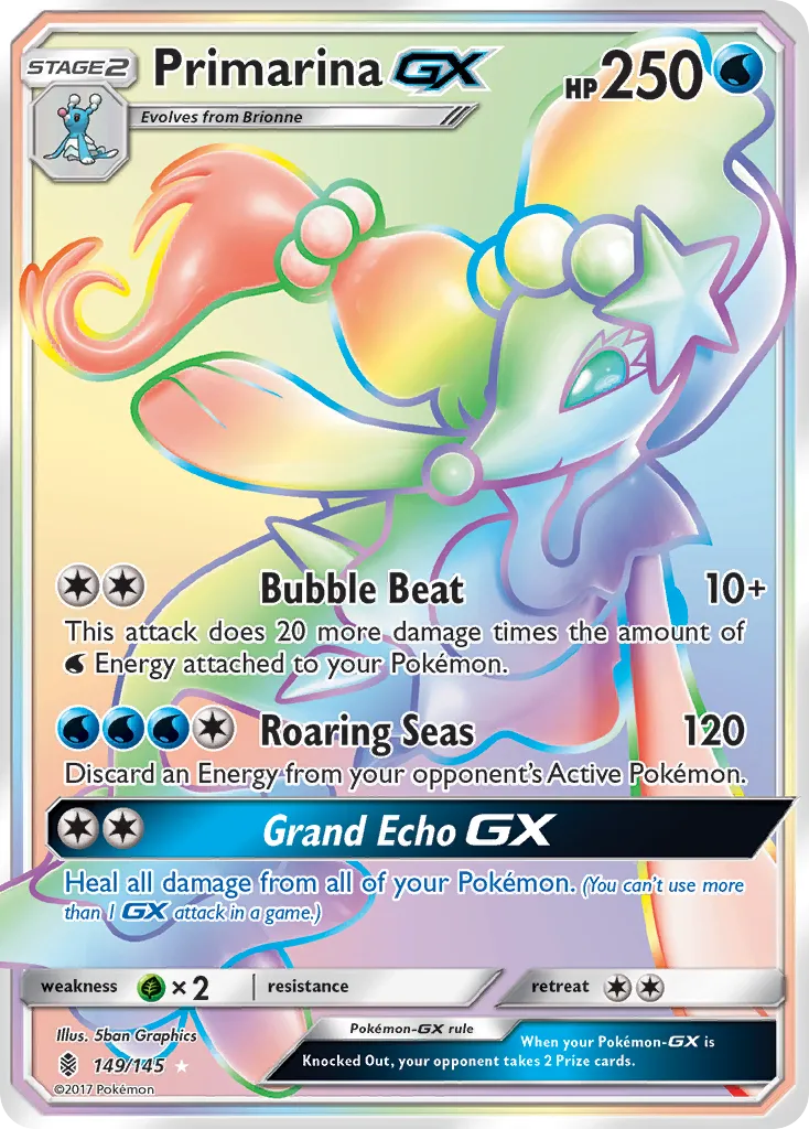 Primarina-GX #149, Guardians Rising Secret