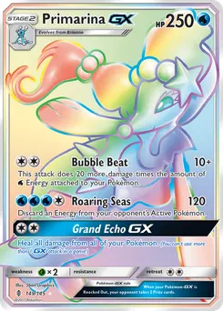 Primarina-GX #149, Secret