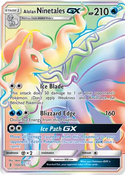 Alolan Ninetales-GX #150, Secret