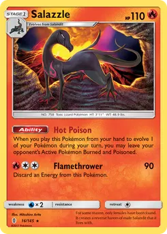 Salazzle #16, Reverse Foil