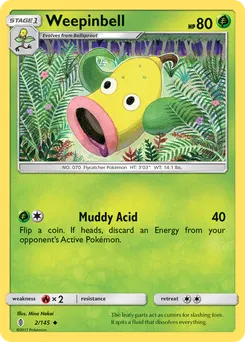 Weepinbell #2, Reverse Foil