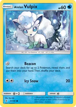 Alolan Vulpix #21, Build-A-Bear Workshop
