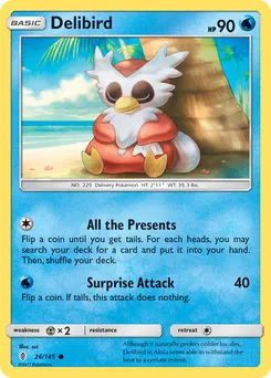 Delibird #26, Reverse Foil