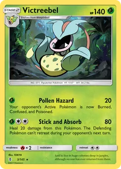 Victreebel #3, Reverse Foil