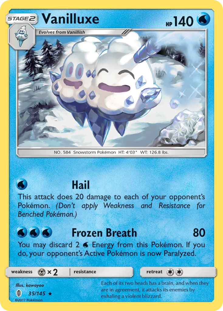 Vanilluxe #35, Guardians Rising Reverse Foil