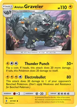 Alolan Graveler #41, Guardians Rising