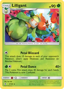 Lilligant #5, Reverse Foil