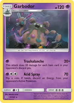 Garbodor #51, Standard