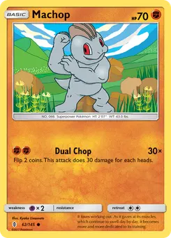Machop #62, Reverse Foil