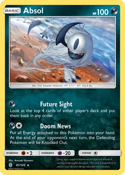 Absol #81, Reverse Foil