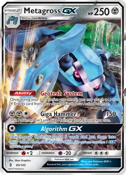 Metagross-GX #85, Standard