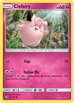 Clefairy #88, Reverse Foil