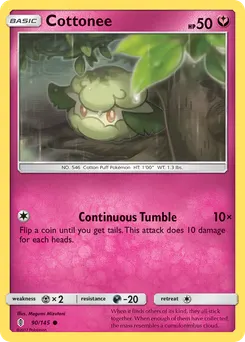 Cottonee #90, Guardians Rising