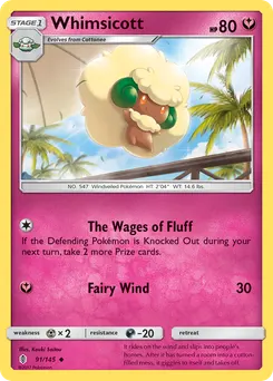 Whimsicott #91, Guardians Rising