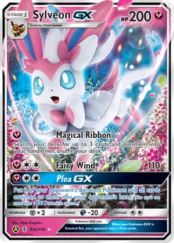 Sylveon-GX #92a, Yellow A Alternate Art