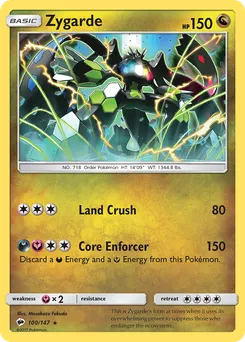 Zygarde #100, Pokemon League