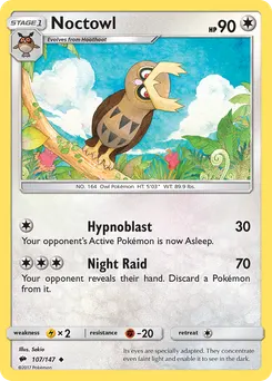Noctowl #107, Burning Shadows