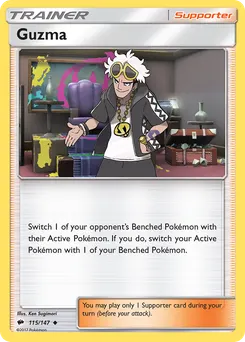 Guzma #115, Regional Champions-Staff