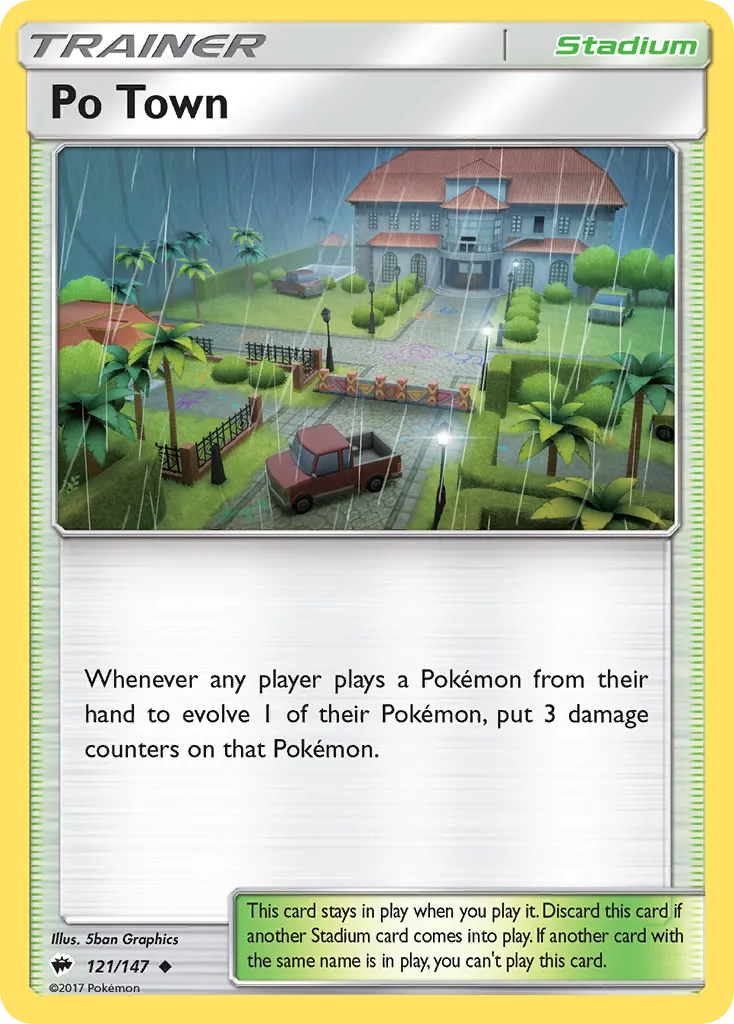 Po Town #121, Burning Shadows