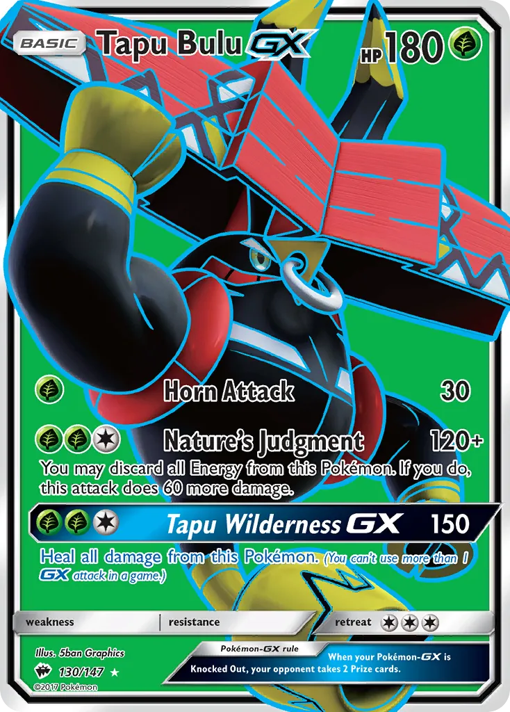Tapu Bulu-GX #130, Burning Shadows