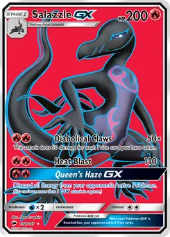 Salazzle-GX #132, Standard