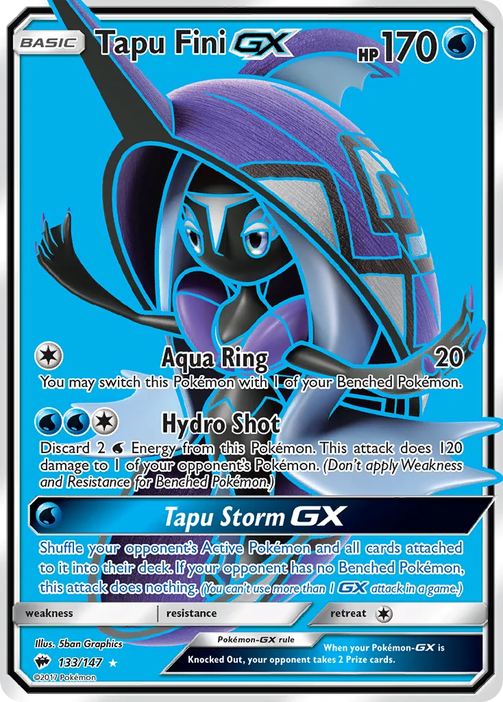 Tapu Fini-GX #133, Burning Shadows