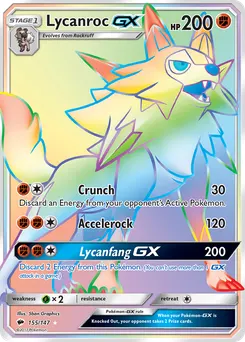 Lycanroc-GX #155, Secret