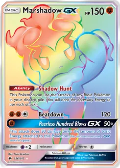 Marshadow-GX #156, Secret
