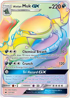 Alolan Muk-GX #157, Secret