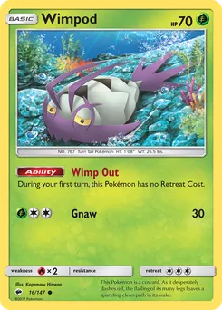 Wimpod #16, Reverse Foil