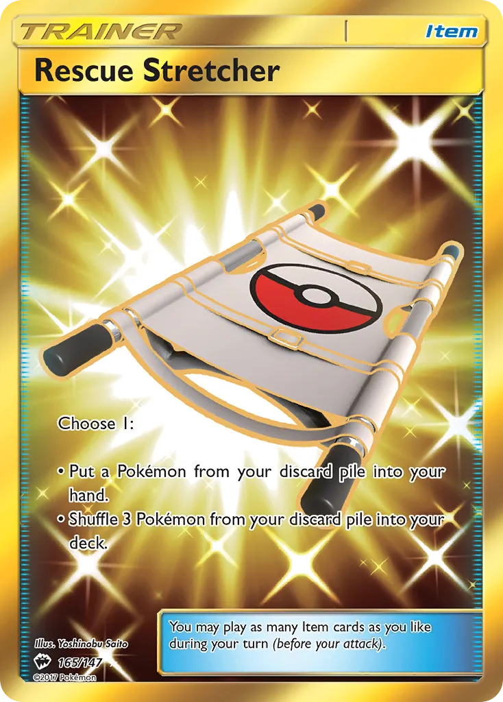 Rescue Stretcher #165, Burning Shadows Secret
