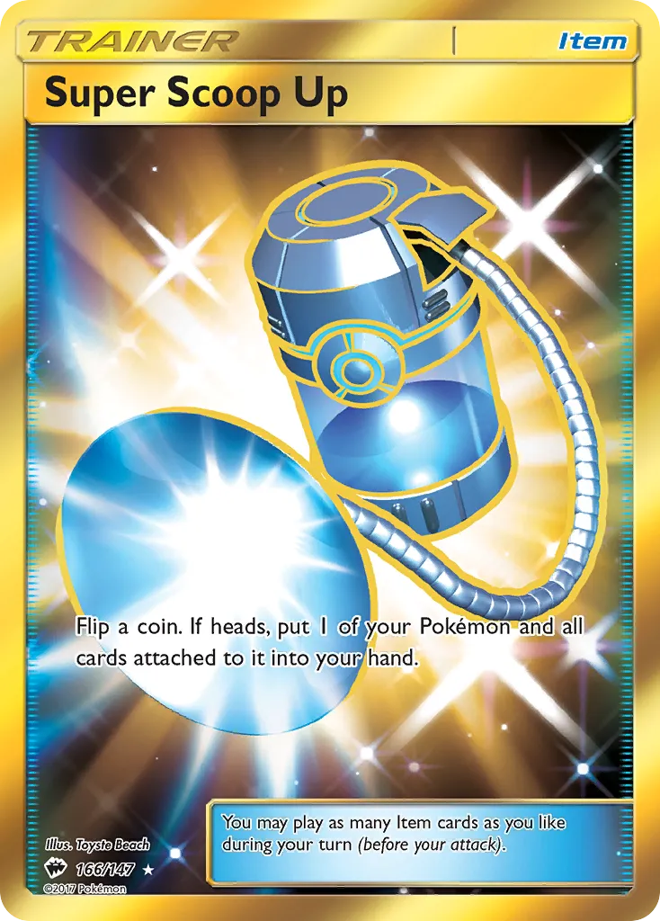 Super Scoop Up #166, Burning Shadows Secret