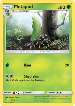Metapod #2, Reverse Foil
