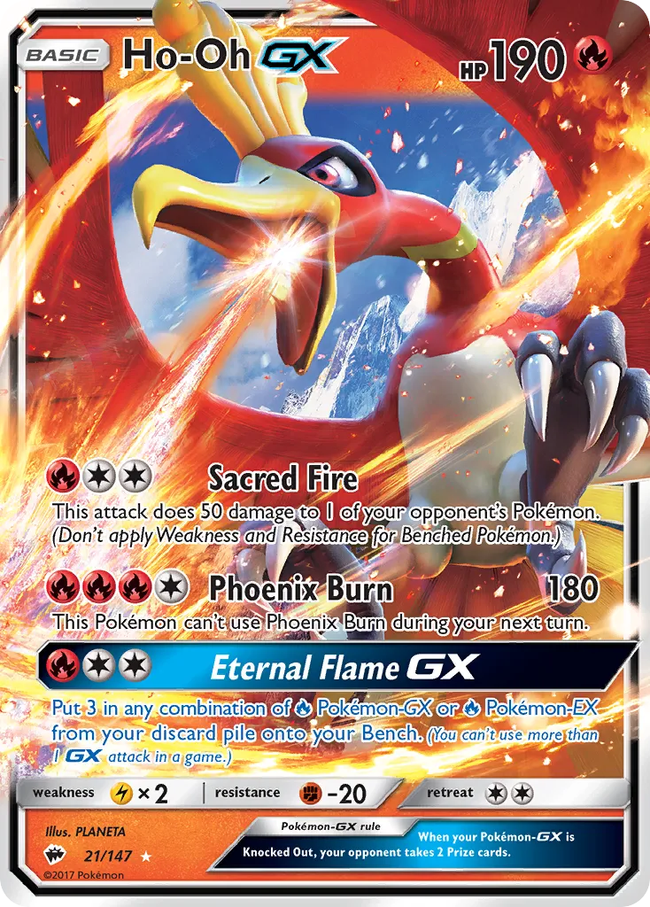 Ho-Oh-GX #21, Burning Shadows