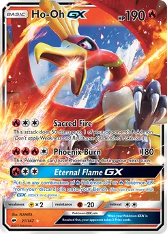 Ho-Oh-GX #21, Standard