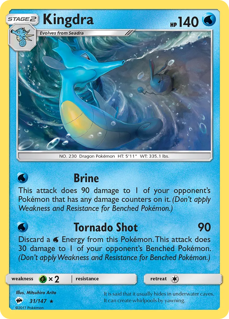 Kingdra #31, Burning Shadows